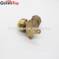 GutenTop Push Fit Fitting Drop Ear Elbow Quick Connector with PEX COPPER CPVC pipe